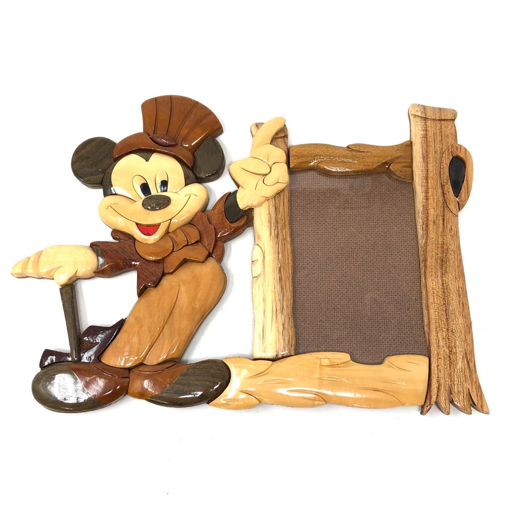 MICKEY MOUSE picture frame, approx 4”x6” - Picture 2 of 8